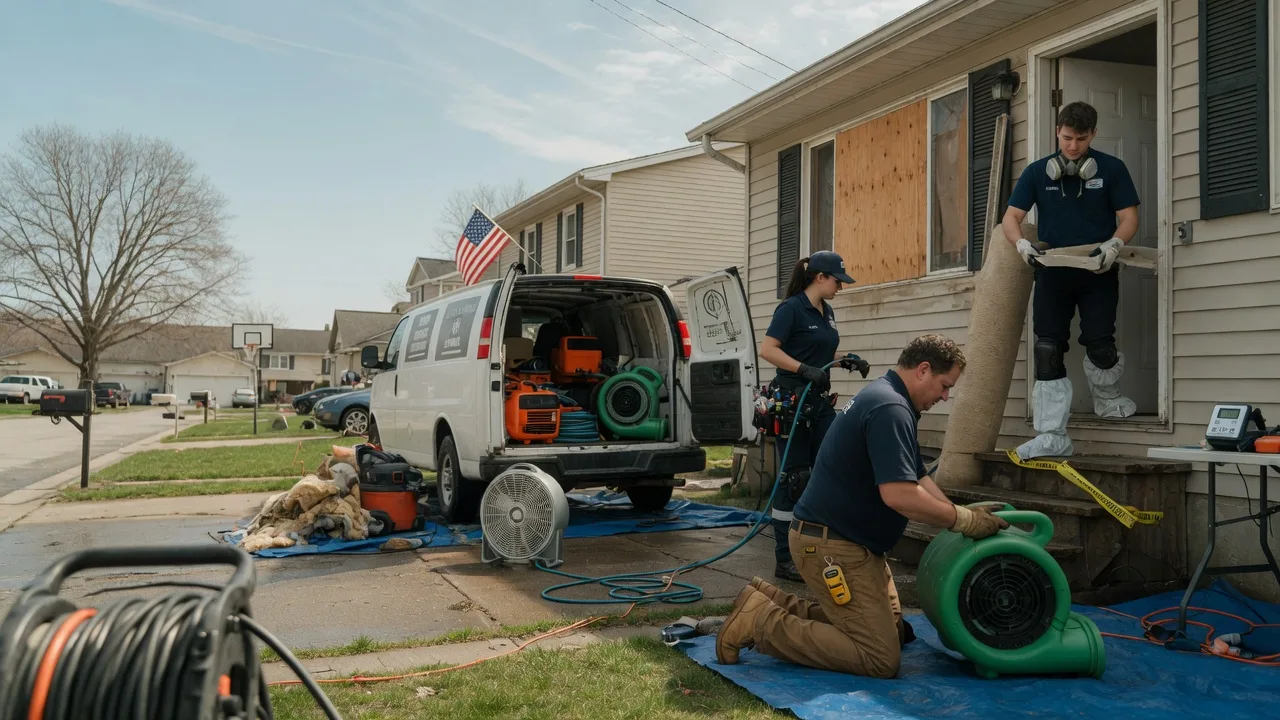 Water Damage Restoration in Big Springs, WV near me